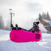 Nafukovací sedací vak/lazy bag, růžová, LEBAG Nafukovací sedací vak/lazy bag, růžová, LEBAG