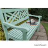 Dřevěná zahradní lavička FABLA 124. Neo mint