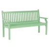 Dřevěná zahradní lavička KOLNA 150 cm. Neo mint