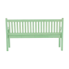 Dřevěná zahradní lavička KOLNA 150 cm. Neo mint