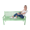 Dřevěná zahradní lavička KOLNA 150 cm. Neo mint