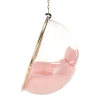 Závěsné křeslo, transparentní/zlatá/růžová, BUBBLE NEW TYP 1 Závěsné křeslo, transparentní/zlatá/růžová, BUBBLE NEW TYP 1