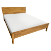 Manželská postel NOEMI 180x200 včetně roštu. Masivní dřevo/přírodní