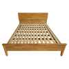 Manželská postel NOEMI 180x200 včetně roštu. Masivní dřevo/přírodní