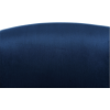 Křeslo ušák CHARLOT. Látka modrá
