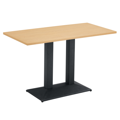 Jídelní bistro stůl RINALDO 120x60. Dub/černá