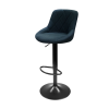 Barová židle TERKAN. Černá