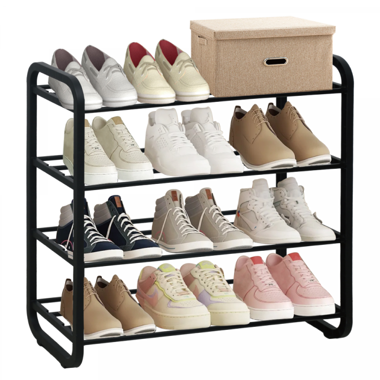 Kovový botník FERRUM 4P. Černý