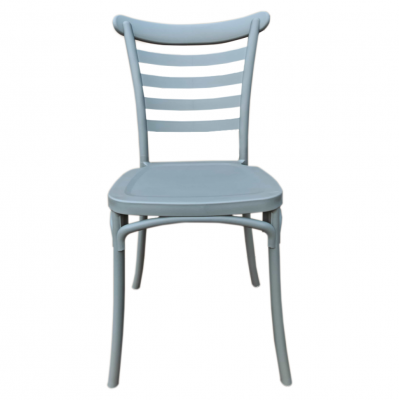 Stohovatelná zahradní židle SAVITO. Šedá