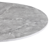 Rozkládací jídelní stůl ABERO 100-140x100. Beton/černá