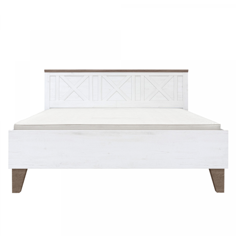 Manželská postel TEINA 160x200 s roštem. Borovice canyon/dub sonoma trufel