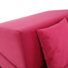 Skládací matrace/křeslo, 2v1, růžová magenta, PELOS Skládací matrace/křeslo, 2v1, růžová magenta, PELOS