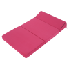 Skládací matrace/křeslo, 2v1, růžová magenta, VEDIS
