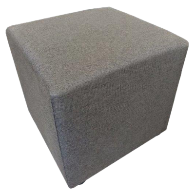Taburet, látka Twist, šedohnědá, REGOR