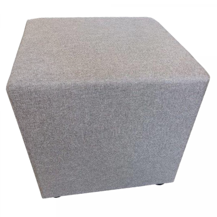 Taburet, látka Twist, šedobéžová Taupe, REGOR Taburet, látka Twist, šedobéžová Taupe, REGOR