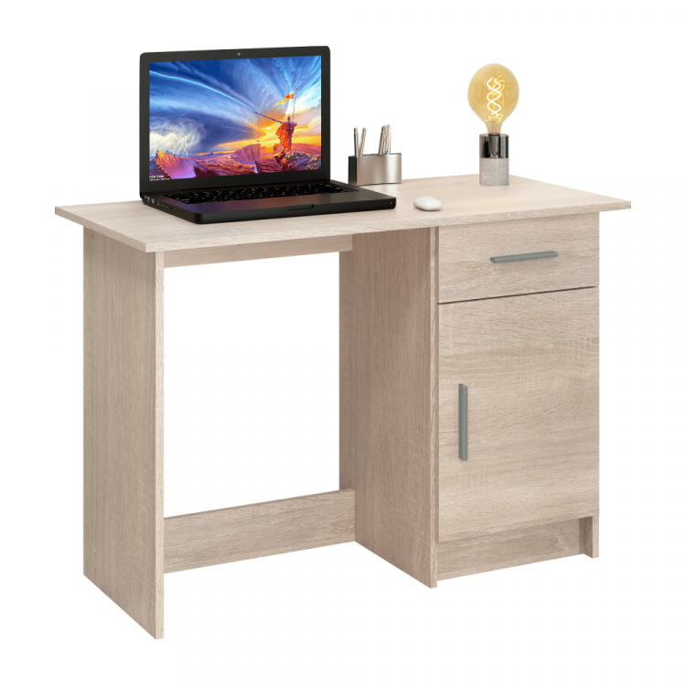 Univerzální PC stůl, dub sonoma, SIRISS NEW Univerzální PC stůl, dub sonoma, SIRISS NEW