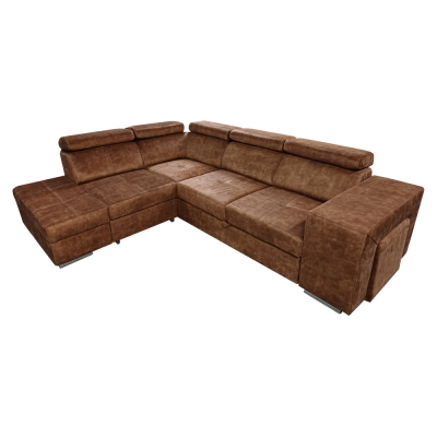 Sedací souprava MALAGA BIG L. Hnědá