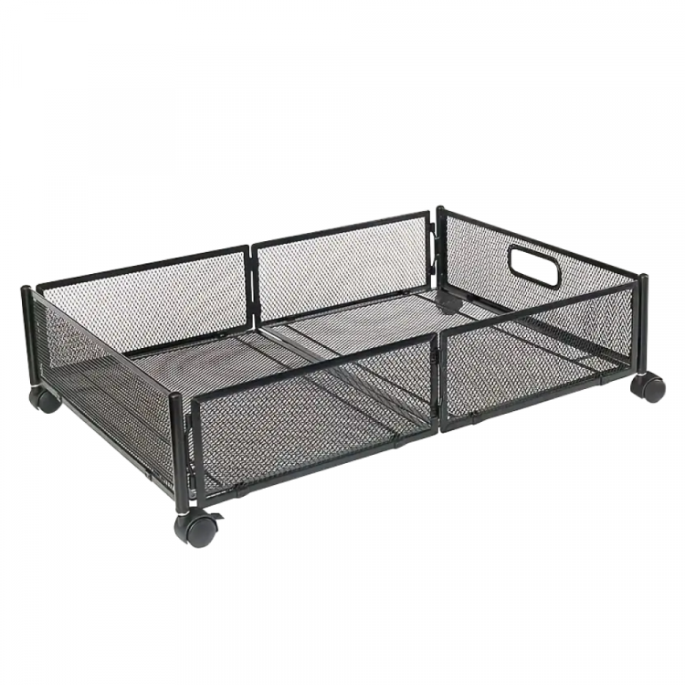Organizér pod postel s kolečky, černá, TOMKO TYP 1 Organizér pod postel s kolečky, černá, TOMKO TYP 1