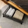 Organizér pod postel s kolečky, černá, TOMKO TYP 1 Organizér pod postel s kolečky, černá, TOMKO TYP 1