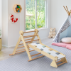 Montessori Piklerové trojúhelník 3v1, přírodní/mix barev, OPRIN Montessori Piklerové trojúhelník 3v1, přírodní/mix barev, OPRIN