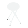 Skládací židle AMADEO. Bílá