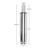 Plynový píst, chrom, délka 41,2 cm, 150 kg, PIEST TYP 4 Plynový píst, chrom, délka 41,2 cm, 150 kg, PIEST TYP 4