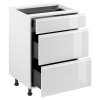 Spodní skříňka, bílá/bílá extra vysoký lesk HG, AURORA D60S3 Spodní skříňka, bílá/bílá extra vysoký lesk HG, AURORA D60S3