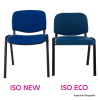Kancelářská židle, červenohnědá, ISO ECO