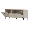 TV stolek, šedohnědá Taupe/dub silverjack, DOMCA 1K1S TV stolek, šedohnědá Taupe/dub silverjack, DOMCA 1K1S