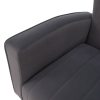 Relaxační křeslo, šedá Velvet látka, BARET Relaxační křeslo, šedá Velvet látka, BARET
