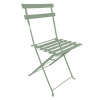 Zahradní set OBAX zelený – skládací balkonový set stůl + 2 židle, ocel
