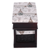 Lavice s polštářem, tmavě hnědá, SEAT BENCH 3