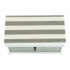Lavice s polštářem, bílá / šedá, SEAT BENCH 2 NEW HX12-284 Lavice s polštářem, bílá / šedá, SEAT BENCH 2 NEW HX12-284