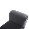 Lavice, Velvet látka, šedá/černá, BURDA