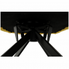 Designové otočné křeslo, žlutá/černá, KOMODO Designové otočné křeslo, žlutá/černá, KOMODO