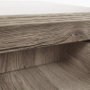 Příruční/noční stolek, dub/černá, ALYSANDRA TYP 1 Příruční/noční stolek, dub/černá, ALYSANDRA TYP 1