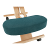 Ergonomická klekačka, petrolejová / buk, FLONET