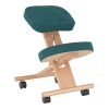 Ergonomická klekačka, petrolejová / buk, FLONET