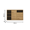 Komoda, dub shetland, SHELDON TYP 43 Komoda, dub shetland, SHELDON TYP 43