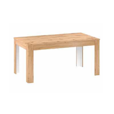Rozkládací jídelní stůl, dub apalačský, 160-200x90 cm, PUSAN S Rozkládací jídelní stůl, dub apalačský, 160-200x90 cm, PUSAN S