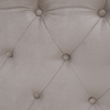 Postel s roštem, 180x200, šedohnědá Taupe Velvet látka, BARETO Postel s roštem, 180x200, šedohnědá Taupe Velvet látka, BARETO
