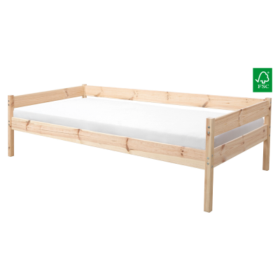 Postel s roštem, 140x200, smrk, BENY Postel s roštem, 140x200, smrk, BENY