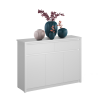 Komoda 3D2S, bílá, ERODIN Komoda 3D2S, bílá, ERODIN