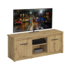 TV stolek 2D/125, dub artisan, AIRON TV stolek 2D/125, dub artisan, AIRON