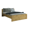 Postel, 120x200, dub artisan, AIRON Postel, 120x200, dub artisan, AIRON