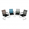 Zasedací stolička, černá/hnědá, ESIN Zasedací stolička, černá/hnědá, ESIN