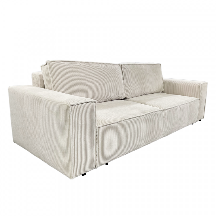 Rozkládací pohovka HARPERA BIG SOFA béžová – s úložným prostorem