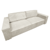 Rozkládací pohovka HARPERA BIG SOFA béžová – s úložným prostorem