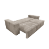 Rozkládací pohovka, šedobéžová Taupe, HARPERA BIG SOFA Rozkládací pohovka, šedobéžová Taupe, HARPERA BIG SOFA