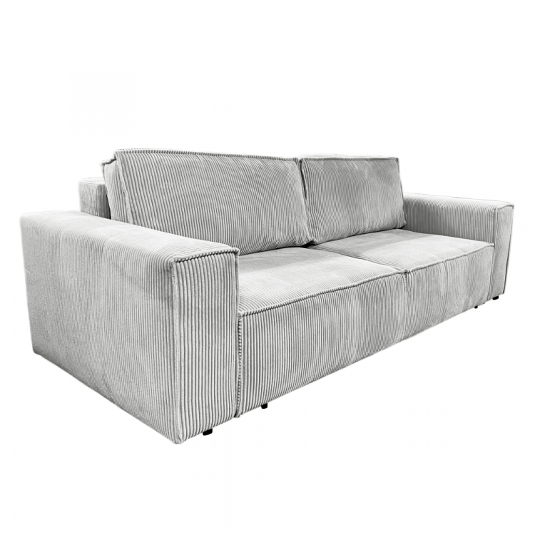 Rozkládací pohovka, světle šedá, HARPERA BIG SOFA Rozkládací pohovka, světle šedá, HARPERA BIG SOFA